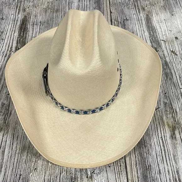 Woman’s resistol Vinylcote  western hat size 7 Resistol Womens 10X Cattleman Long Oval Cowboy Hat 71/8  main image 4